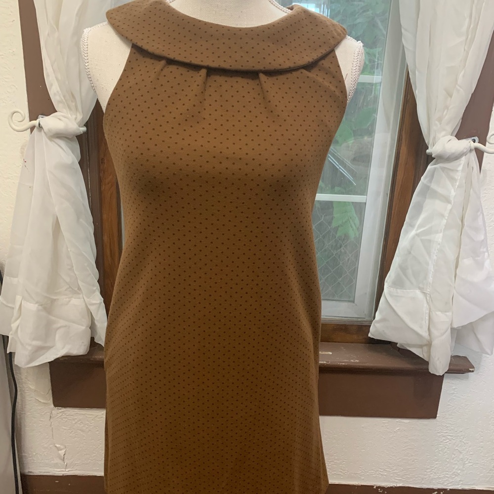 Mini polka dot dress
